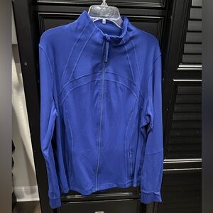 EUC Lululemon Define Jacket Lion, Size 20 Larkspur Color